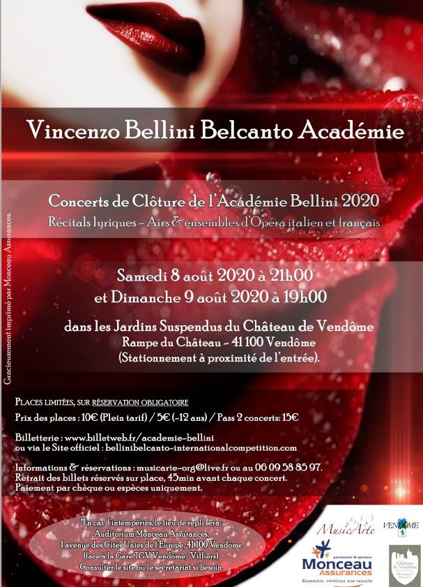 Académie Vincenzo Bellini 2020 académie bellini 2020